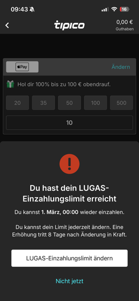Lugas limit alternativ bewertung