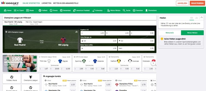 Oddset online spielen login de